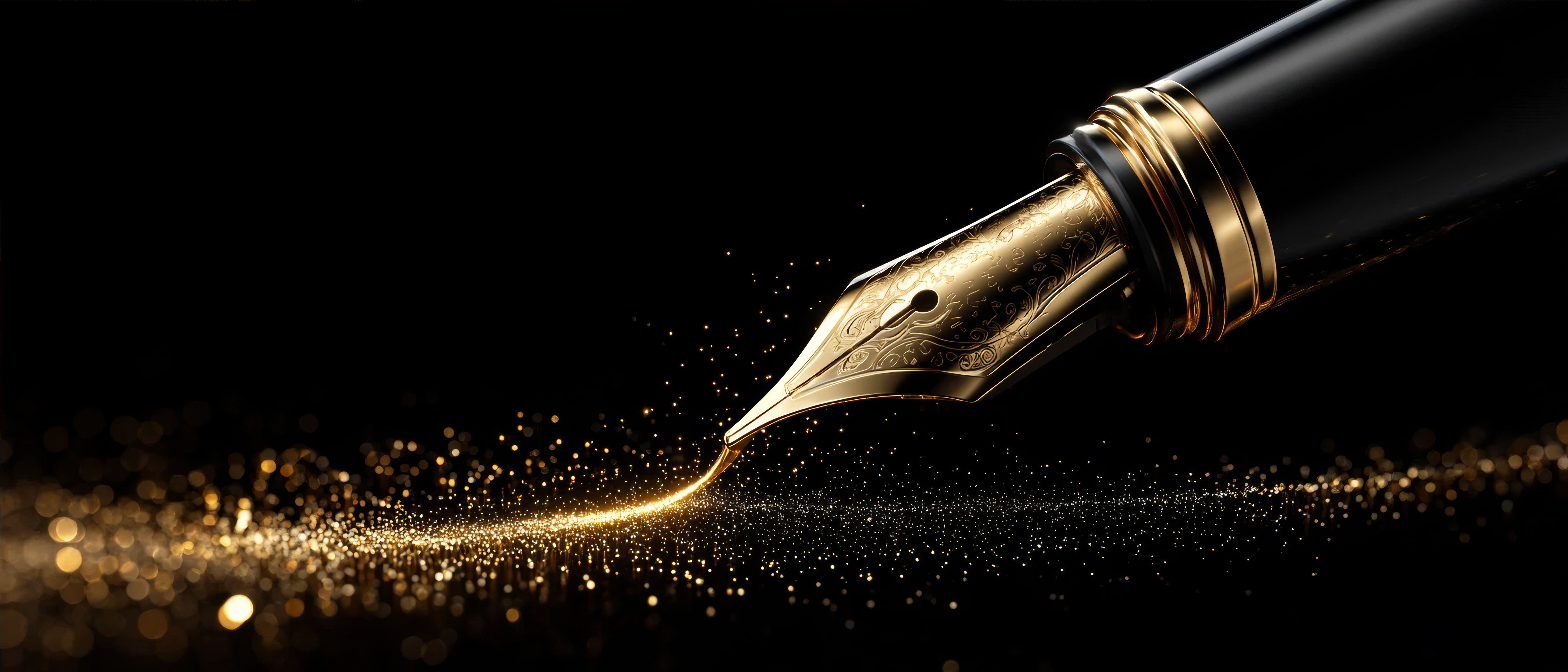 Golden Fountain Pen